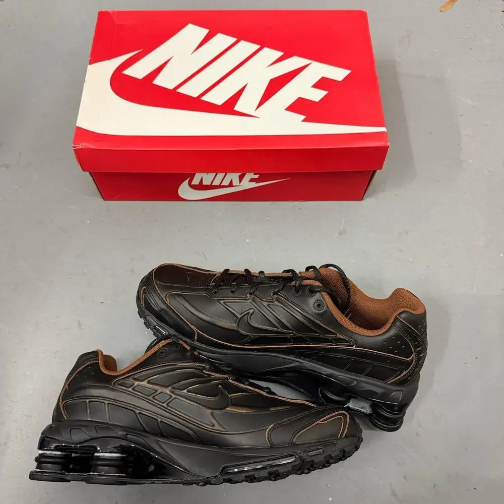 Nike Shox Ride 2 PRM Men's Size 13 Black/Light British Tan HV4447 010